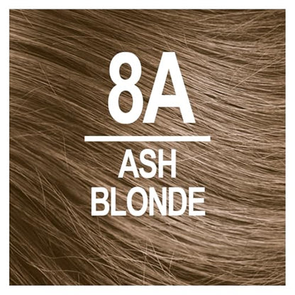 Naturtint 8A Ash Blonde Permanent Hair Color (Pack of 6), Ammonia Free, Vegan, Cruelty Free, up to 100% Gray Coverage, Long Lasting Results (Packaging may vary)