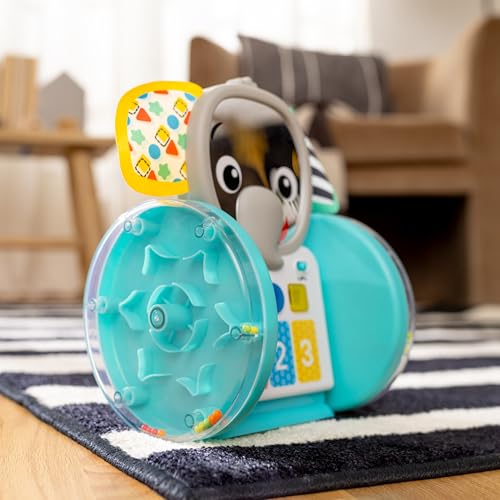 Baby Einstein Chase & Tap Earl Crawling Baby Toy, with Mirror and Music, Ages 6 Months and Up