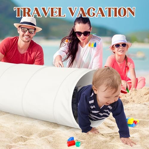 Moncoland Kids Play Tunnel Tent for Toddlers,Colorful Pop Up Crawl Toy Baby Children or Dog Cat Pets,Collapsible Gift Boy and Girl Indoor Outdoor Games (Kids Tunnel)