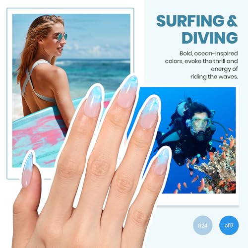 Beetles Gel Nail Polish Kit with Uv Light, 37Pcs 25 Colors Pastel Gel Polish Starter Kit, Green Pink Red Blue Purple Nail Polish for Beginners with Everything Manicure Tools Gift for Women