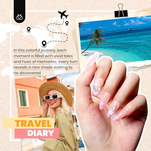 Beetles Gel Polish Kit 53pcs, 36 Colors Nail Kit Pink Purple Cat Eye Gel Polish Kit With 4pcs Base and Glossy Matte Glitter Top Coat Fall Halloween Travel Diary Manicure Gift for Women