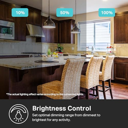 Kasa Smart Dimmer Switch HS220, Single Pole, Needs Neutral Wire, 2.4GHz Wi-Fi Light Switch Works with Alexa and Google Home, UL Certified, No Hub Required, 1 Pack