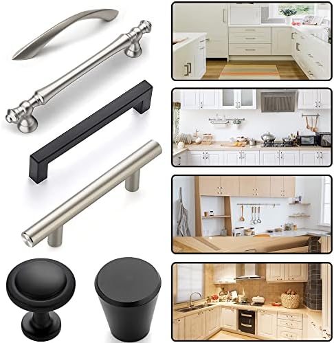 Cabinet Hardware Jig, King&Charles Metal Cabinet Handle Jig with Automatic Center Punch, Perfect Set - Avoid Jitter Caused by Direct Drilling, Use for Handles and Pulls on Drawers/Doors.