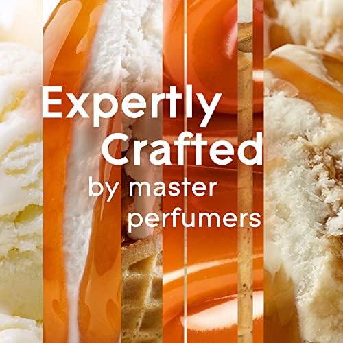 Glade PlugIns Refills Air Freshener, Scented and Essential Oils for Home and Bathroom, Vanilla Caramel Twist, 3.35 Fl Oz, 5 Count