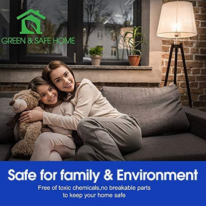 Energetic 24-Pack A19 LED Light Bulb, 60 Watt Equivalent, Daylight 5000K, E26 Medium Base, Non-Dimmable LED Light Bulb, ETL Listed