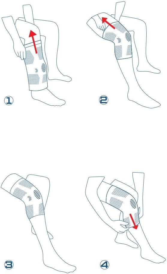 NEENCA Professional Knee Brace for Pain Relief, Medical Knee Support with Patella Pad & Side Stabilizers, Compression Knee Sleeve for Meniscus Tear, ACL, Joint Pain, Runner, Workout - FSA/HSA Eligible