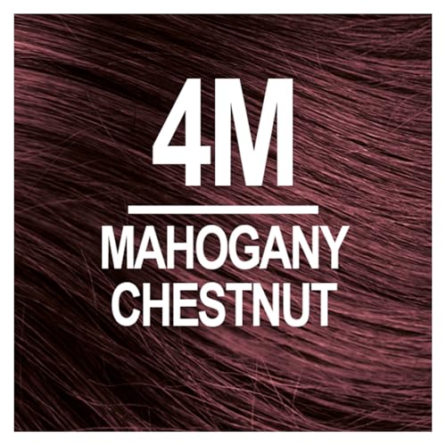 Naturtint 4M Mahogany Chestnut Permanent Hair Color (Pack of 6), Ammonia Free, Vegan, Cruelty Free, up to 100% Gray Coverage, Long Lasting Results (Packaging may vary)