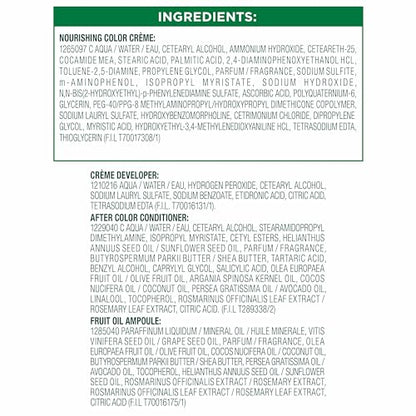 Garnier Hair Color Nutrisse Nourishing Creme, 22 Intense Blue Black (Mulberry) Permanent Hair Dye, 2 Count (Packaging May Vary)