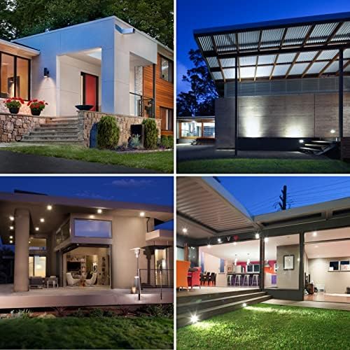 Par38 led Flood Lights Outdoor Light Bulb 2 Pack,Dimmable 5000K Daylight 1800LM,20W Replace up to 200W,Outdoor Flood Light Bulbs for Backyard,Garage,Porch,Garden