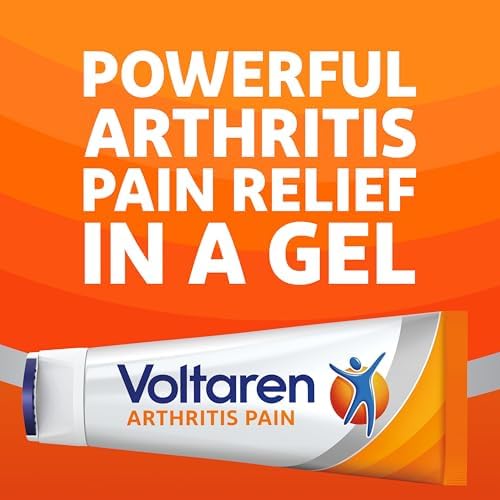 Voltaren Arthritis Pain Gel for Powerful Topical Arthritis Pain Relief with Diclofenac - NEW Easy Open Cap - 100 g x 2