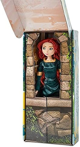 Disney Store Girl's Princess Classic Doll (Merida), 11 Inches, Includes Brush with Molded Details, Fully Posable Toy in Classic Outfit