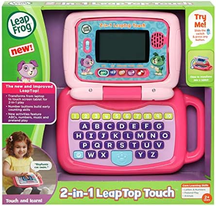 LeapFrog 2-in-1 LeapTop Touch, Pink