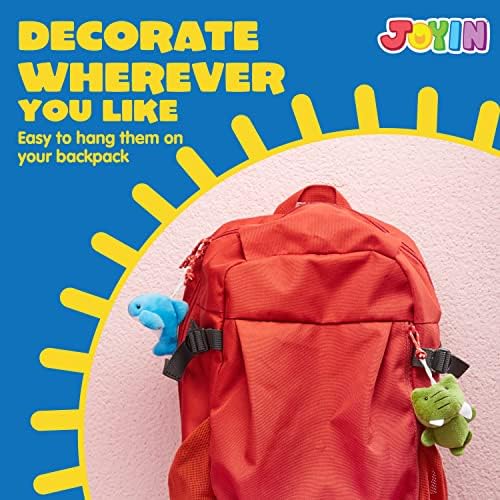 JOYIN 24 Pcs Mini Sea Animal Plush Toys, 3” Stuffed Sea Animal Bulk for Kids Birthday Party Favors, Basket Stuff, Pinata Fillers, Goodie Bag Fillers, School Prizes, Valentine's Day Party Supplies