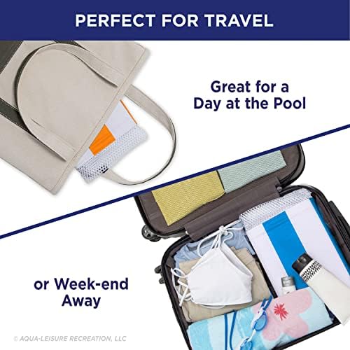 Aqua 4-in-1 Monterey Hammock Pool Float & Water Hammocks, 1-2-3-4 Multipacks – Multiple Colors/Styles – for Adults and Kids Floating