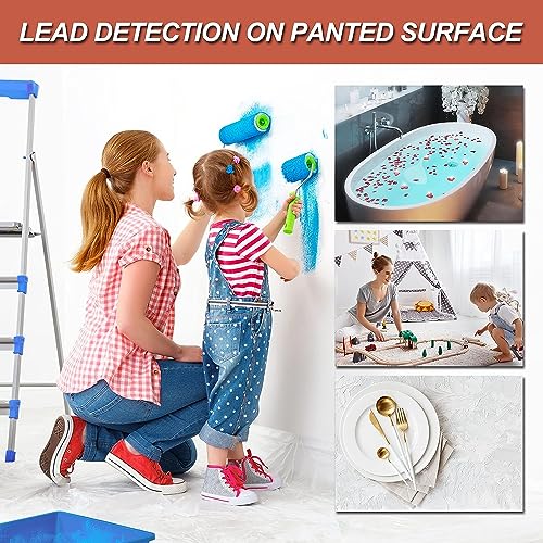 AAwipes Lead Test Kit (320 Rapid Testing Swabs) 30-Second Results. Dip in Water. Home Use for All Surfaces - Painted, Dishes, Toys, Jewelry, Metal, Ceramics, Wood [LS320]