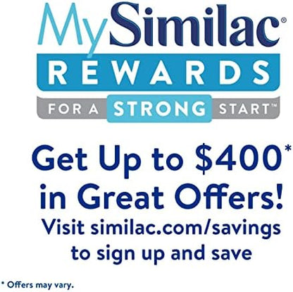 Similac 360 Total Care Sensitive Infant Formula for Fussiness & Gas Due to Lactose Sensitivity, Has 5 HMO Prebiotics, Non-GMO, Baby Formula, Ready to Feed, 2-fl-oz Bottle, Pack of 48