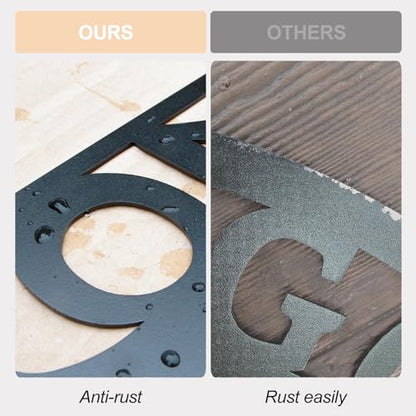 Address Signs for Houses - Personalized House Numbers for Outside - Address Numbers for House - American-Made Metal Steel House Numbers