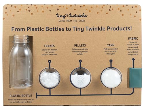 Tiny Twinkle Mess Proof Baby Bibs, 2pk Waterproof Smock Baby Bibs for Eating, Machine Washable Long Sleeve Bibs, Baby Led Weaning, Toddler Bibs, BLW Supplies (Slate Olive, Small 6-24 Months)