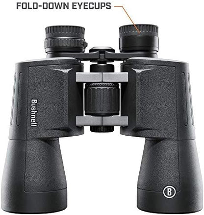 Bushnell PowerView 2 Binoculars, High-Definition Binoculars with Multi-Coated Lenses, Durable Aluminum Alloy Chassis, Wide Field of View, Ideal for Wildlife Observation, Hiking and Sporting Events
