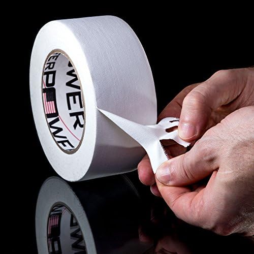 Gaffer Power Real Professional Premium Grade Gaffer Tape Made in The USA - White 2 Inch X 30 Yards - Heavy Duty Gaffer's Tape - Non-Reflective - Multipurpose - Better Than White Duct Tape