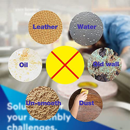 Double Sided Tape 2in x 16.5ft, Mounting Tape Heavy Duty, Removeable PE Foam Tape Strips, Strong Adhesive Tape Waterproof Free Damage for Paint Wall Picture Hanging Poster