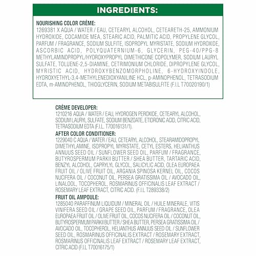 Garnier Hair Color Nutrisse Nourishing Creme, 63 Light Golden Brown (Brown Sugar) Permanent Hair Dye, 2 Count (Packaging May Vary)