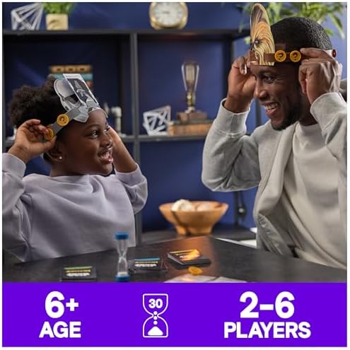 Spin Master Games, Star Wars Hedbanz, Hilarious Picture Guessing Board Game Featuring Classic & Modern Characters, Star Wars Trivia, for Family & Kids, 2-6 Players, for Ages 6 & Up