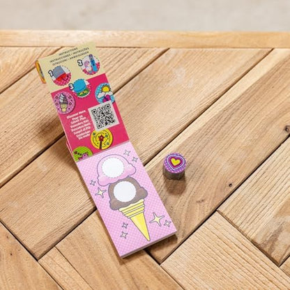 Melissa & Doug Sticker Wow!™ Mini Activity Pad and Refill Stickers 4-Pack (Dinosaur, Pets, Favorite Things, Surprise Pack 1) – 200 Stickers Each (800 Total) for Any Sticker Stamper (Not Included)