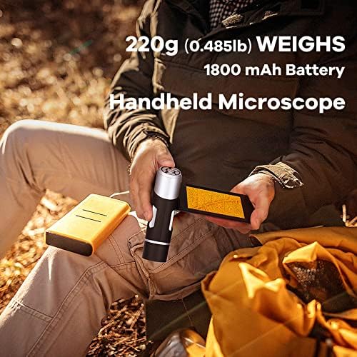 Andonstar AD203 Digital Microscope (Black+Bracket)
