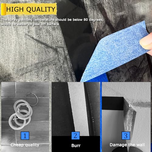 Masking Tape, Blue Tapes, Painters Tape, Artist Painter's Painting Paper Tape for Multi-Purpose Wall Paint, DIY Crafts, Scrapbook, Decoration, Labeling, Edge Finishing, 0.94INx60.1YDSx6 Rolls=360.6YDS