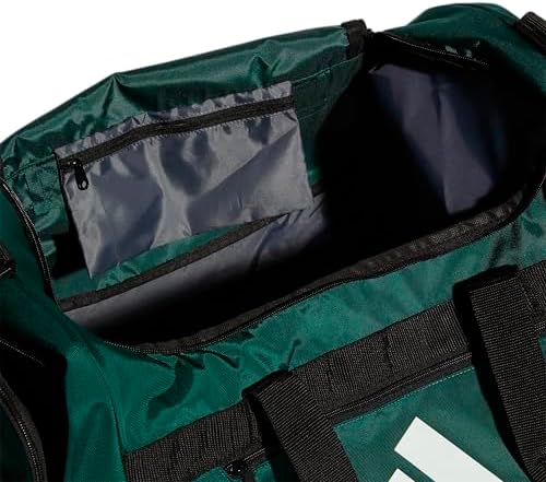 adidas Unisex Defender 4.0 Gym Duffel Bag for Men and Women, Team Dark Green, Medium (66L)