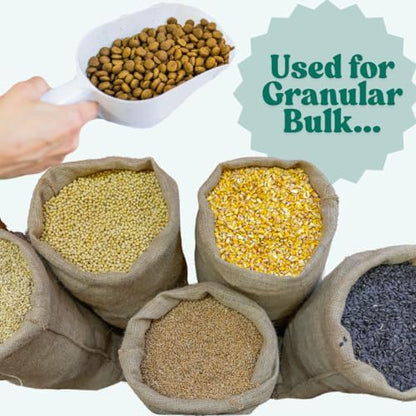 1 Tablespoon (1/2 Oz. | 3 Teaspoon | 1/16 Cup | 14.8 mL) Long Handle Scoop for Measuring Coffee, Pet Food, Grains, Protein, Spices and Other Dry Goods (Pack of 25)