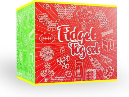 Fidget Toys, 126 Pack Party Favors for Kids 8-12 4-8, Sensory Toys Bulk Autism Autistic, Treasure Box Toys for Classroom, Stocking Stuffers, Goodie Bag Stuffers, Christmas Birthday Gifts Prizes