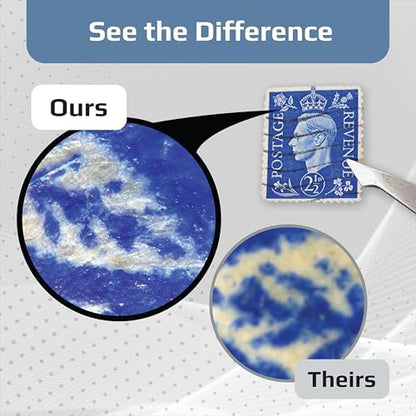 Carson MicroBrite Plus 60x-120x Power LED Lighted Pocket Microscope - Set of 4 (MM-300MU),Black/Grey