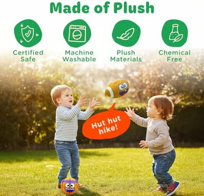 Move2Play, Hilariously Interactive Toy with Music & Sound Effects | Birthday Gift for Boy & Girl | Ball for Toddler & Baby | Indoor/Outdoor | 1, 2, 3+ Year Old