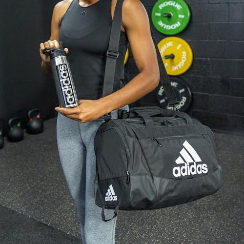 adidas Unisex Defender 4.0 Gym Duffel Bag for Men and Women, Team Onix Grey, Large (110L)
