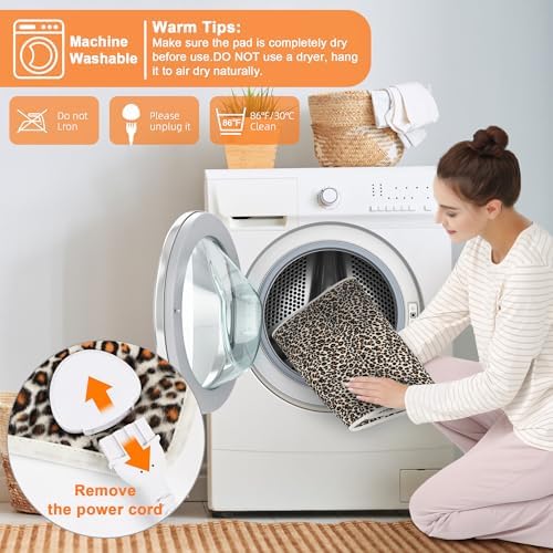 Heating Pad,Electric Heating Pads for Back,Hot Heated Pad for Abdomen,Shoulder,Knee,Multiple Temp and Auto Shut Off