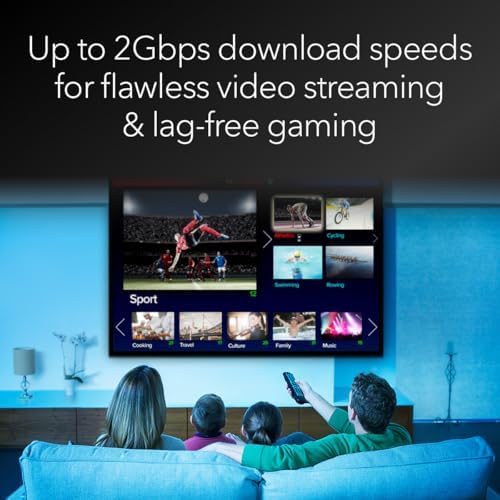 NETGEAR Nighthawk DOCSIS 3.1 Mid/high-Split Cable Modem (CM3000-1AZNAS) – Approved for Today’s Fastest Speeds - Works With all Cable Providers, Incl. Xfinity, Spectrum, Cox - Cable Plans up to 2.5Gbps