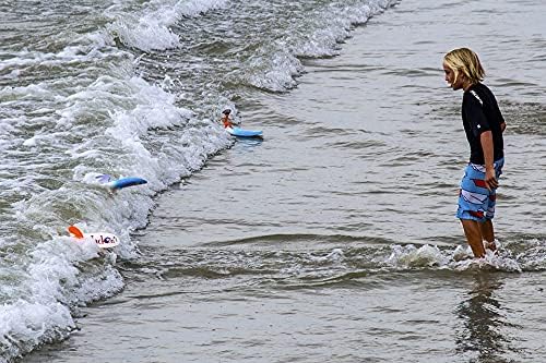Surfer Dudes Classics Wave Powered Mini-Surfer and Surfboard Toy - Hossegor Hank