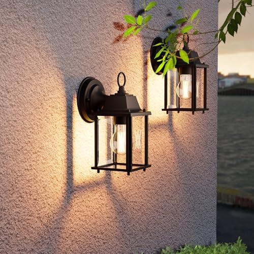 TJOY 12 Pack A19 Vintage LED Edison Bulbs, Dimmable, 60W Equivalent, High Brightness 2700K Warm White, 7W E26 Standard Base, 800 Lumens, CRI80+, Clear Glass Filament Bulb for Home, Farmhouse