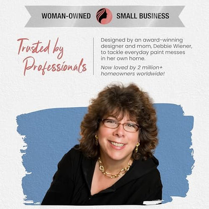 Slobproof Refillable Touch-Up Paint Pen, Mess-Free, Reusable Wall Paint Repair Tool, Precise Application, DIY Home Improvement, Furniture, Arts and Crafts, Patented Design, Easy Storage, Pack of 5