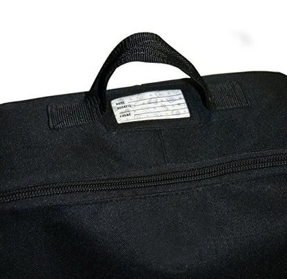 J.L. Childress Padded Backpack Car Seat Bag - Travel Bag for Airplane, Fits Most Baby & Infant Car Seats, Boosters, & Carriers, Accessories for Gate or Baggage Check, AirTag Compatible - Deluxe, Black