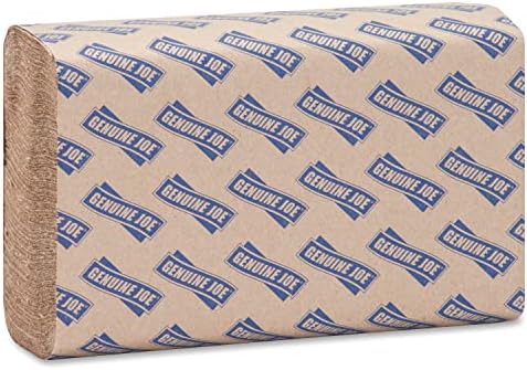 Genuine Joe GJO21040 Multifold Natural Towels (16 Packs, 250 per pack)