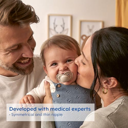 MAM Original Matte Baby Pacifier, 6-16 Months, 6 Count