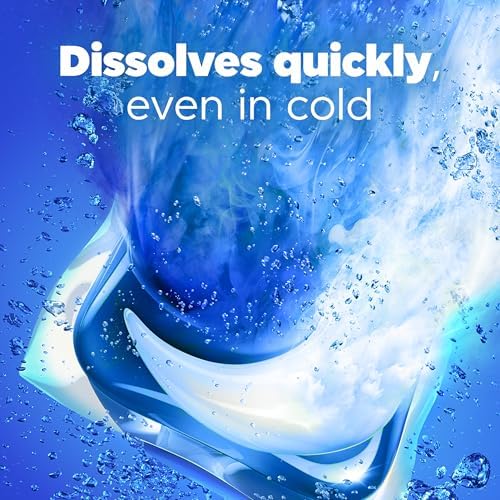 Tide PODS Laundry Detergent Pacs, 3-in-1 Stain Remover, Odor Fighter, Color Protector, 112 Count, HE compatible, Spring Meadow Scent