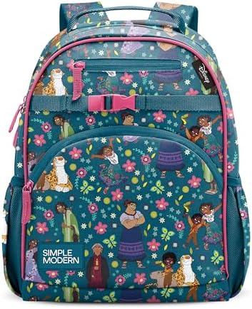 Simple Modern Medium Disney Toddler Backpack for School Girls and Boys | Kindergarten Elementary Kids Backpack | Fletcher Collection | Kids - 15" tall | Encanto