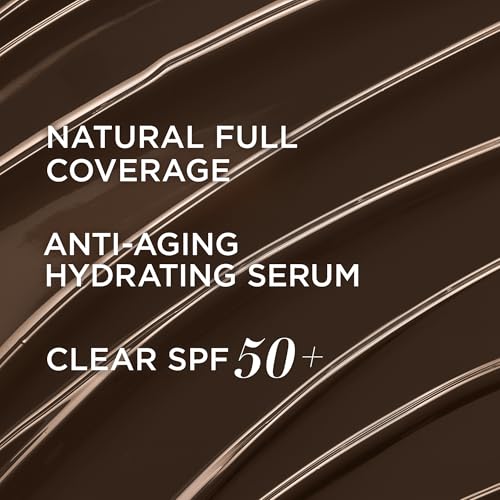 IT Cosmetics CC+ Cream - Full-Coverage Foundation With SPF 50, Color Corrector & Anti-Aging Serum, Formulated With Niacinamide & Hyaluronic Acid, Natural Finish, For All Skin Types, 1.08 fl oz