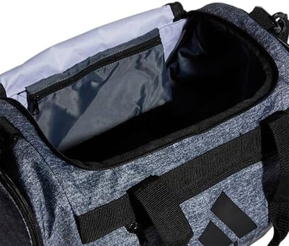 adidas Unisex Defender 4.0 Gym Duffel Bag for Men and Women, Jersey Onix Grey/Black, Small (38L)