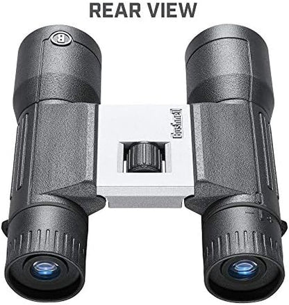 Bushnell PowerView 2 Binoculars, High-Definition Binoculars with Multi-Coated Lenses, Durable Aluminum Alloy Chassis, Wide Field of View, Ideal for Wildlife Observation, Hiking and Sporting Events