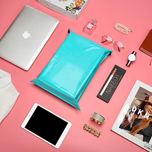 Metronic Teal Poly Mailers 14.5x19 Large Poly Mailers 100 Pack Self-Seal Shipping Bags, Packaging Bags, Shipping Envelopes, Packaging for Small Business, Boutique, Clothing